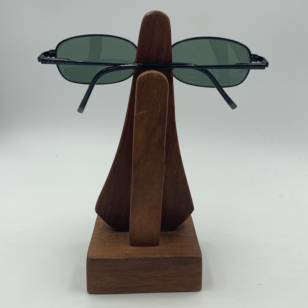 Anne Klein 6112 Black Oval Sunglasses Frames - Picture 4 of 7